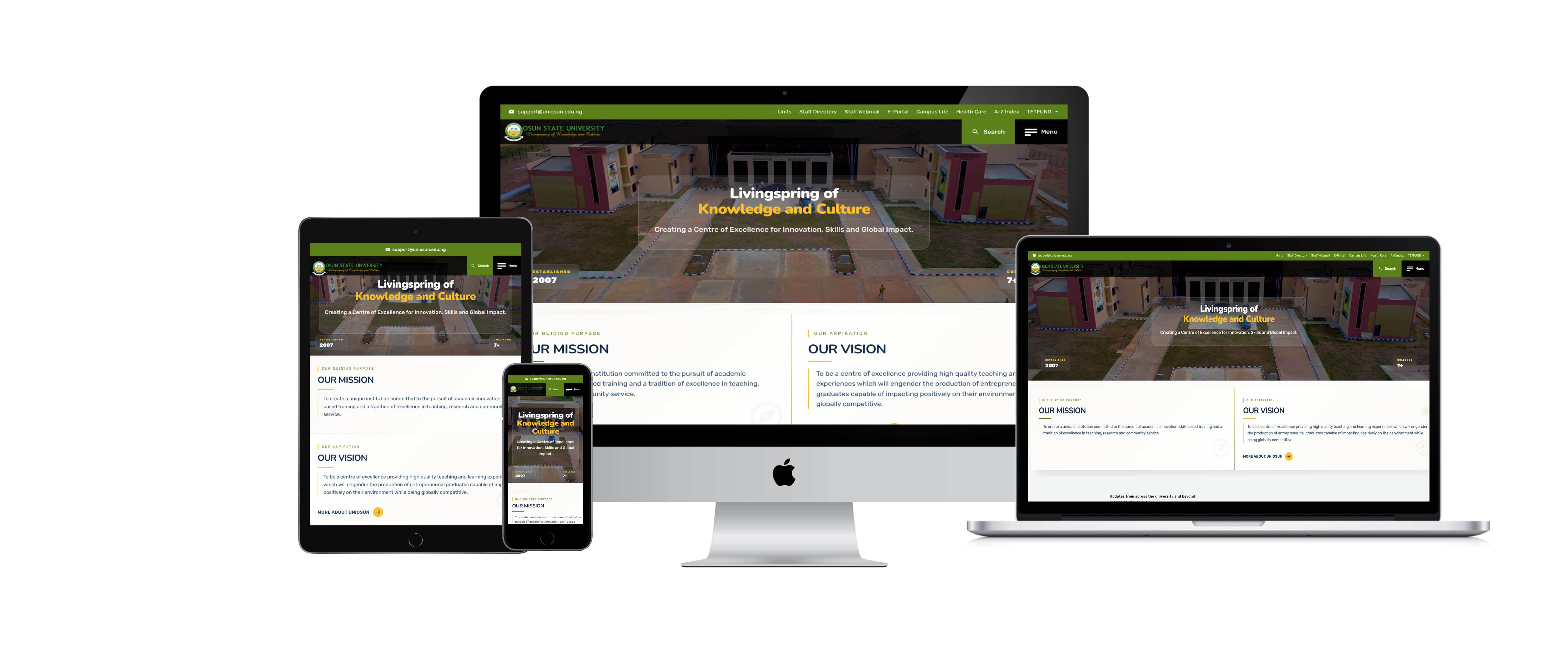 UNIOSUN Portal Preview
